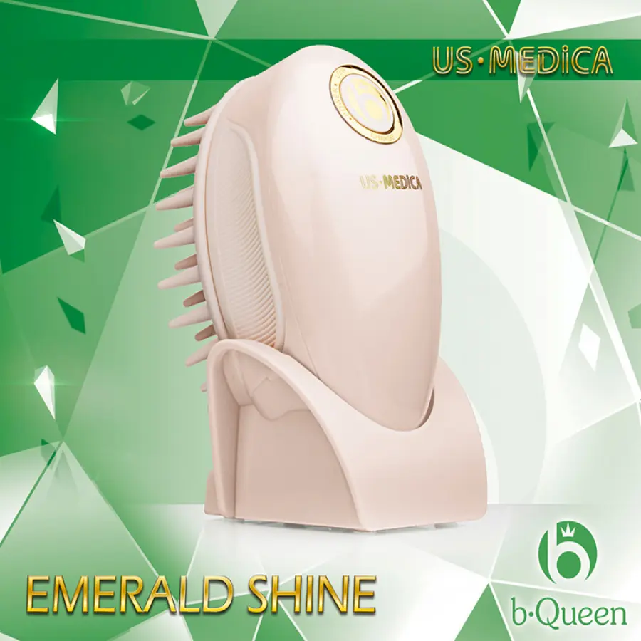 Прибор для массажа головы US-MEDICA Emerald Shine